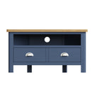 Aldeburgh Blue Corner TV Unit 90 x 44 x 48 cm