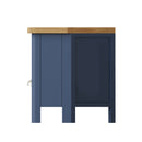 Aldeburgh Blue Corner TV Unit 90 x 44 x 48 cm