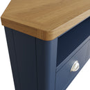 Aldeburgh Blue Corner TV Unit 90 x 44 x 48 cm