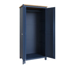 Aldeburgh Blue Wardrobe 2 Door Full Hanging