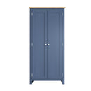 Aldeburgh Blue Wardrobe 2 Door Full Hanging