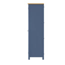 Aldeburgh Blue Wardrobe 2 Door Full Hanging