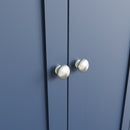 Aldeburgh Blue Wardrobe 2 Door Full Hanging