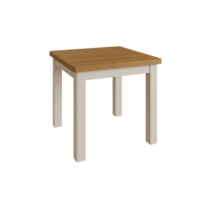 Beverley Dove Grey Flip-Top Table 85 x 85 x 78 cm