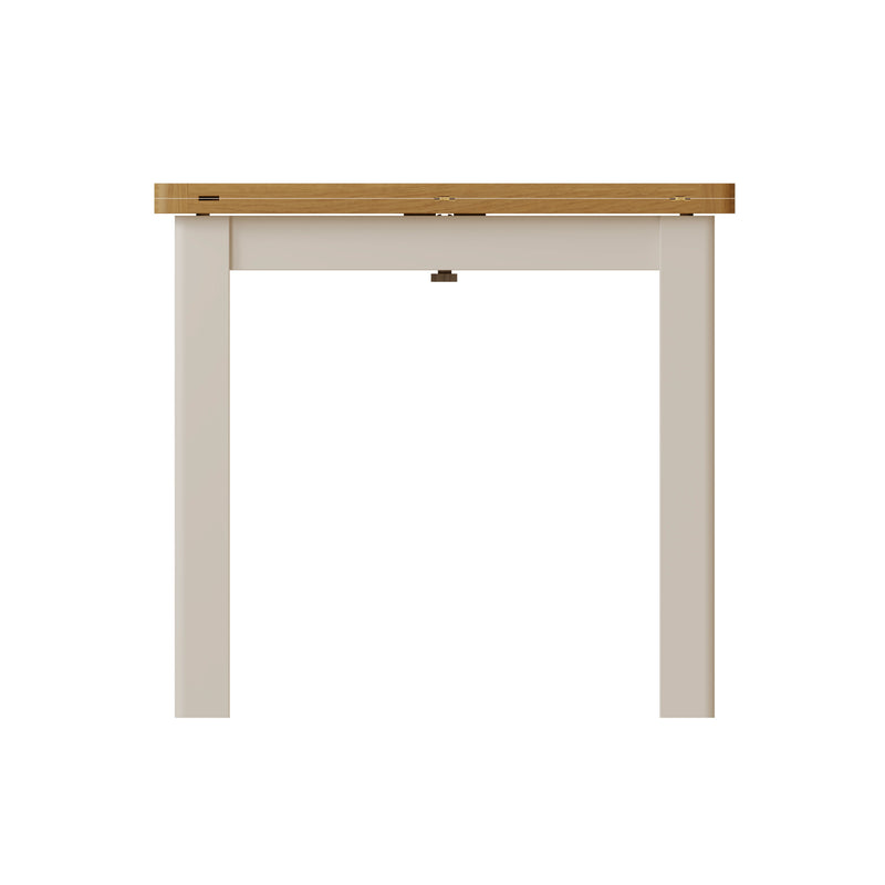 Beverley Dove Grey Flip-Top Table 85 x 85 x 78 cm