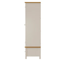 Beverley Dove Grey  Wardrobe Double with Drawer 90 x 52 x 185 cm