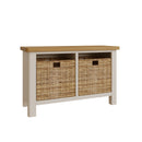 Beverley Dove Grey Hall Bench 80 x 30 x 50 cm