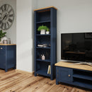 Aldeburgh Blue Bookcase Large 60 x 25 x 180 cm