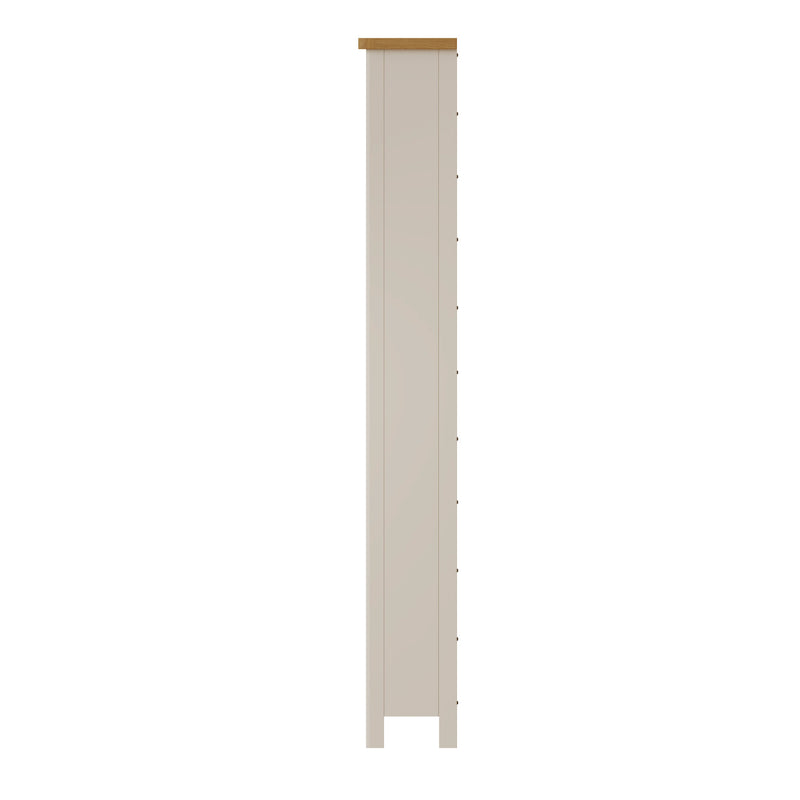 Beverley Dove Grey  Bookcase Large 60 x 25 x 180 cm