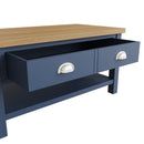 Aldeburgh Blue Coffee Table Large 90 x 50 x 45 cm