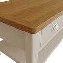 Beverley Dove Grey  Coffee Table Large 90 x 50 x 45 cm