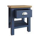 Aldeburgh Blue Lamp Table 1 Drawer 40 x 36 x 47 cm