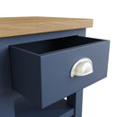 Aldeburgh Blue Lamp Table 1 Drawer 40 x 36 x 47 cm