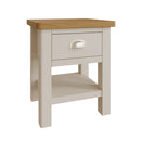 Beverley Dove Grey  Lamp Table 1 Drawer 40 x 36 x 47 cm