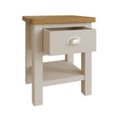 Beverley Dove Grey  Lamp Table 1 Drawer 40 x 36 x 47 cm