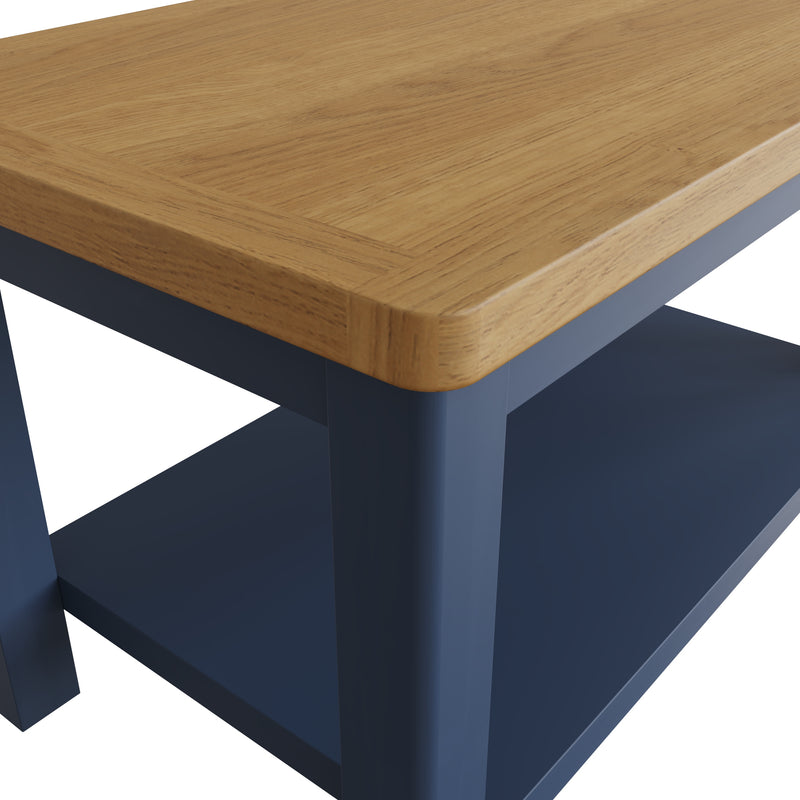 Aldeburgh Blue Coffee Table Small 80 x 45 x 45 cm