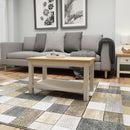 Beverley Dove Grey  Coffee Table Small 80 x 45 x 45 cm
