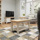 Beverley Dove Grey  Coffee Table Small 80 x 45 x 45 cm