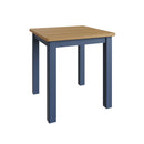 Aldeburgh Blue Fixed Top Table 75 x 75 x 78 cm