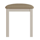 Beverley Dove Grey  Stool  42 x 35 x 48 cm