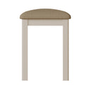 Beverley Dove Grey  Stool  42 x 35 x 48 cm