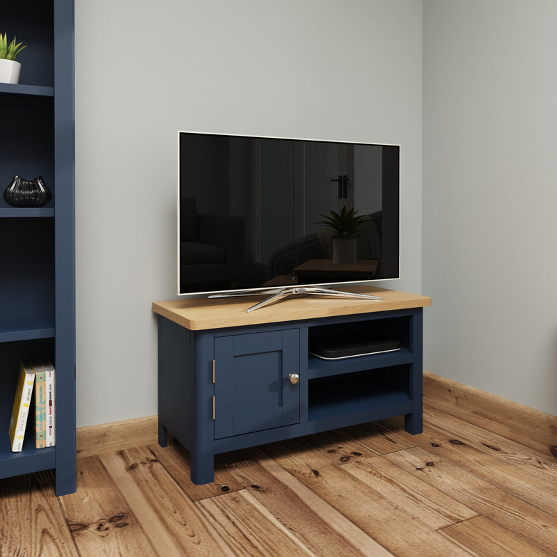 Aldeburgh Blue TV Unit 90 x 38 x 45 cm