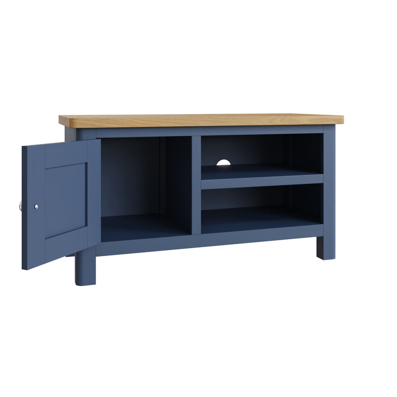 Aldeburgh Blue TV Unit 90 x 38 x 45 cm
