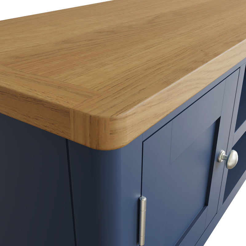 Aldeburgh Blue TV Unit 90 x 38 x 45 cm