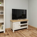 Beverley Dove Grey  TV Unit  90 x 38 x 45 cm