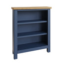 Aldeburgh Blue Bookcase Small Wide 70 x 22 x 82 cm