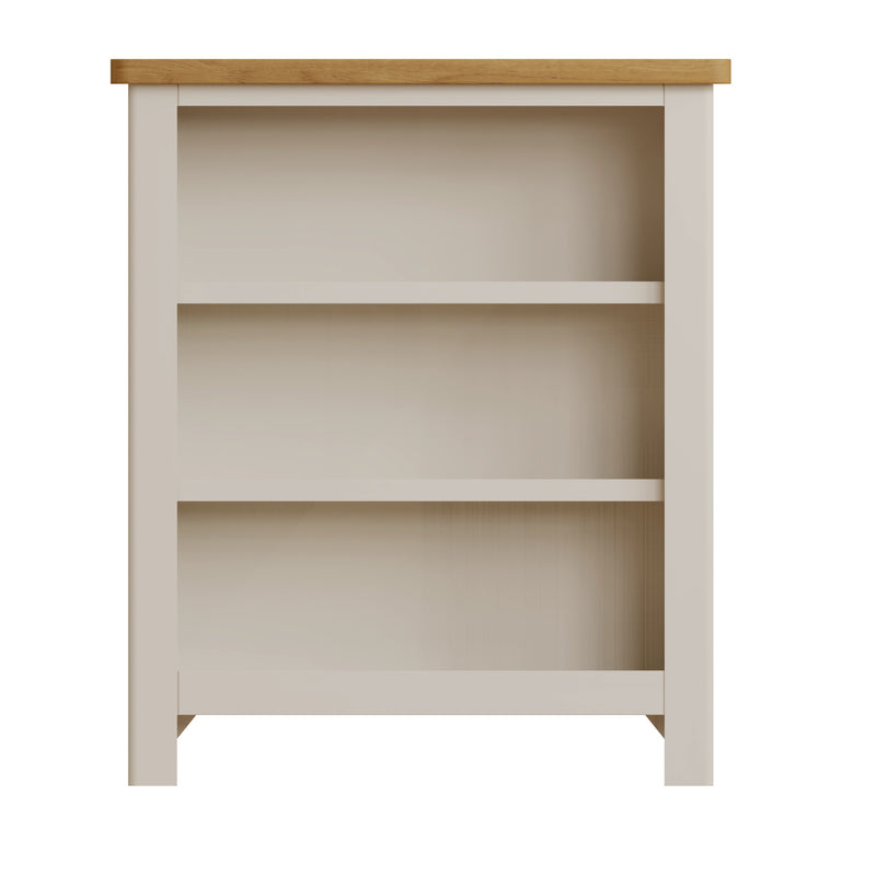 Beverley Dove Grey  Bookcase Small Wide 70 x 22 x 82 cm