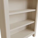 Beverley Dove Grey  Bookcase Small Wide 70 x 22 x 82 cm