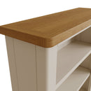 Beverley Dove Grey  Bookcase Small Wide 70 x 22 x 82 cm