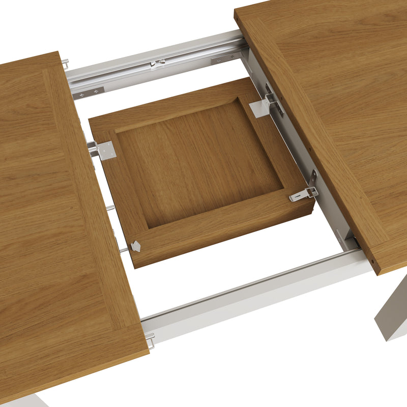 Beverley Dove Grey  Extending Table 1.2m-1.6m 120 x 75 x 78 cm