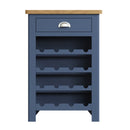 Aldeburgh Blue Wine Cabinet 55 x 30 x 80 cm