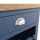 Aldeburgh Blue Wine Cabinet 55 x 30 x 80 cm