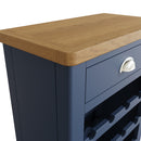 Aldeburgh Blue Wine Cabinet 55 x 30 x 80 cm