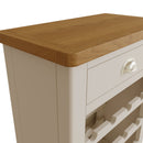 Beverley Dove Grey  Wine Cabinet 55 x 30 x 80 cm