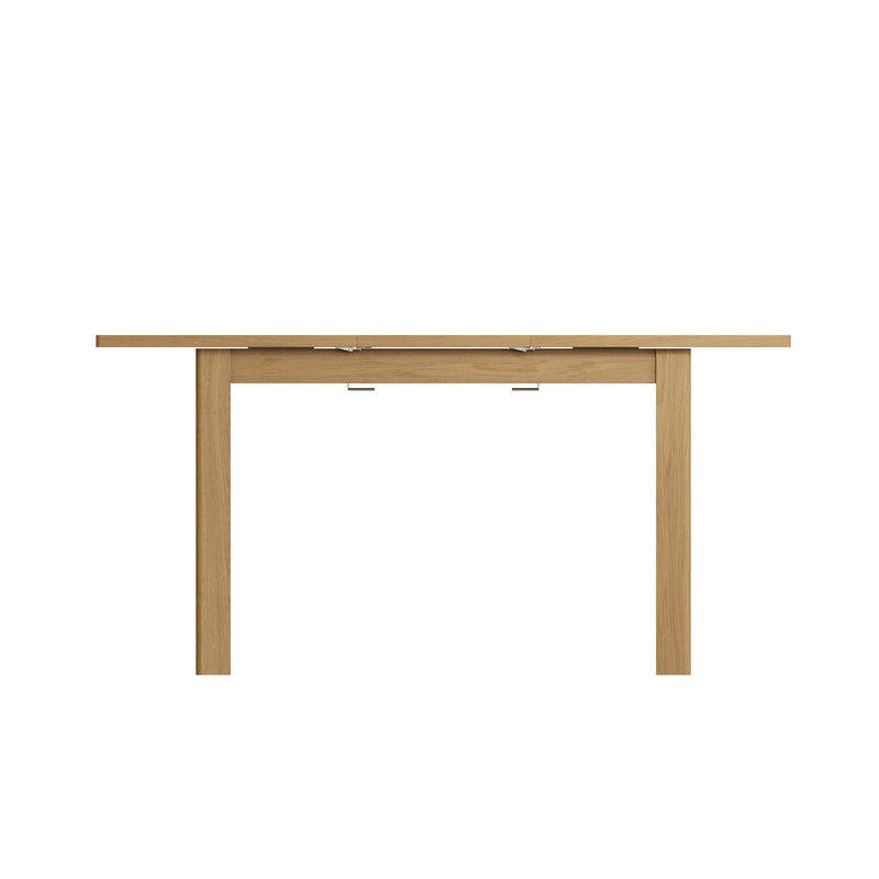 Hemsworth Rustic Oak  Extending Table 1.2m-1.6m 120 x 75 x 78 cm