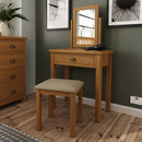 Hemsworth Rustic Oak  Dressing Table 72 x 40 x 80 cm
