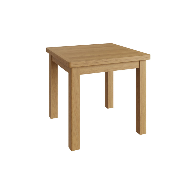 Hemsworth Rustic Oak  Flip-Top Table 85 x 85 x 78 cm