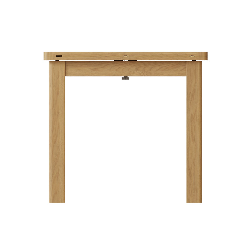Hemsworth Rustic Oak  Flip-Top Table 85 x 85 x 78 cm