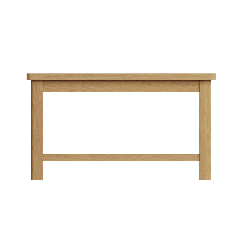 Hemsworth Rustic Oak  Coffee Table Small 80 x 45 x 45 cm