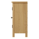 Hemsworth Rustic Oak  Sideboard Small 75 x 34 x 75 cm