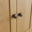 Hemsworth Rustic Oak  Sideboard Small 75 x 34 x 75 cm