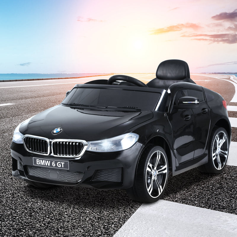 HOMCOM Kids Electric Ride On Car BMW 6GT 6V - Black