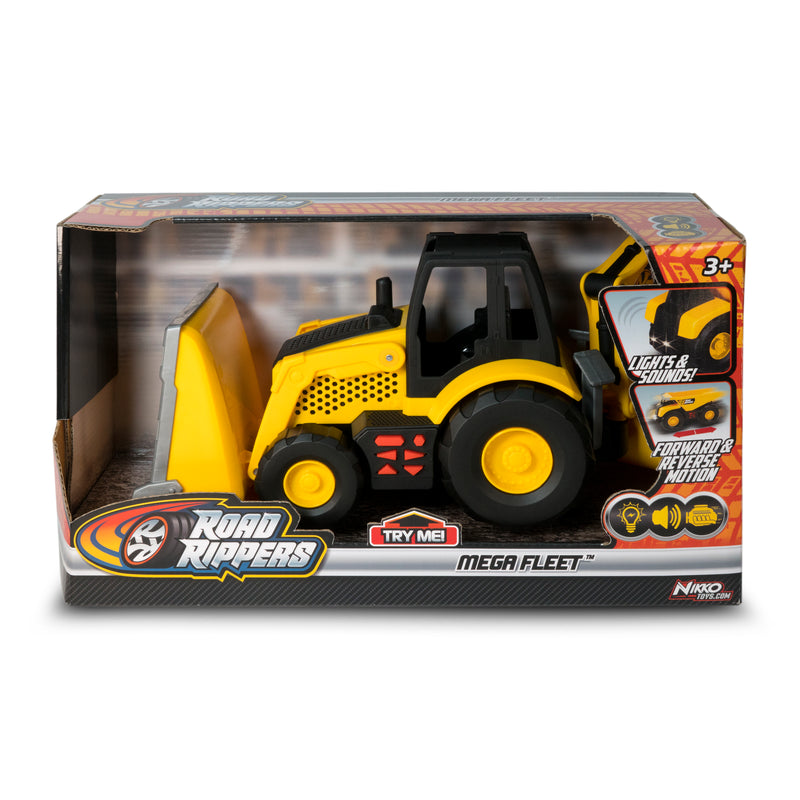 Nikko Road Rippers Mega Fleet Light & Sound 12" - 30 cm Backhoe