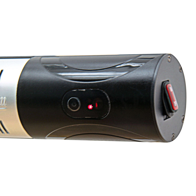 Outsunny Outdoor Wall Mount Electric Halogen Heater 1500W-Black