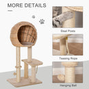 PawHut Cat Tree Cat Tower Activity Centre