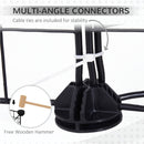 Pawhut Two Door Small Animal Cage